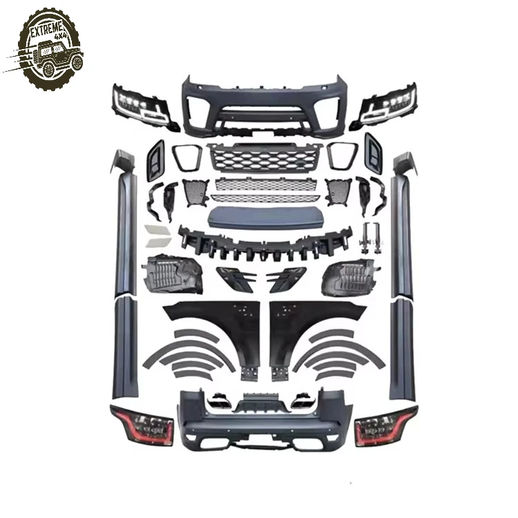 

Factory Sales Upgrade L494 SVR Style Body Kit LED Headlights Taillights Fender Bumper BodyKit for RANGE ROVER Sport 2014-2017