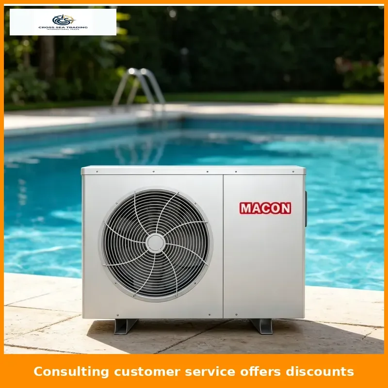 R32 14 kW Variable Frequency Swimming Pool Heat Pump with Durable Plastic Housing Energy-Efficient Heating and Cooling Device