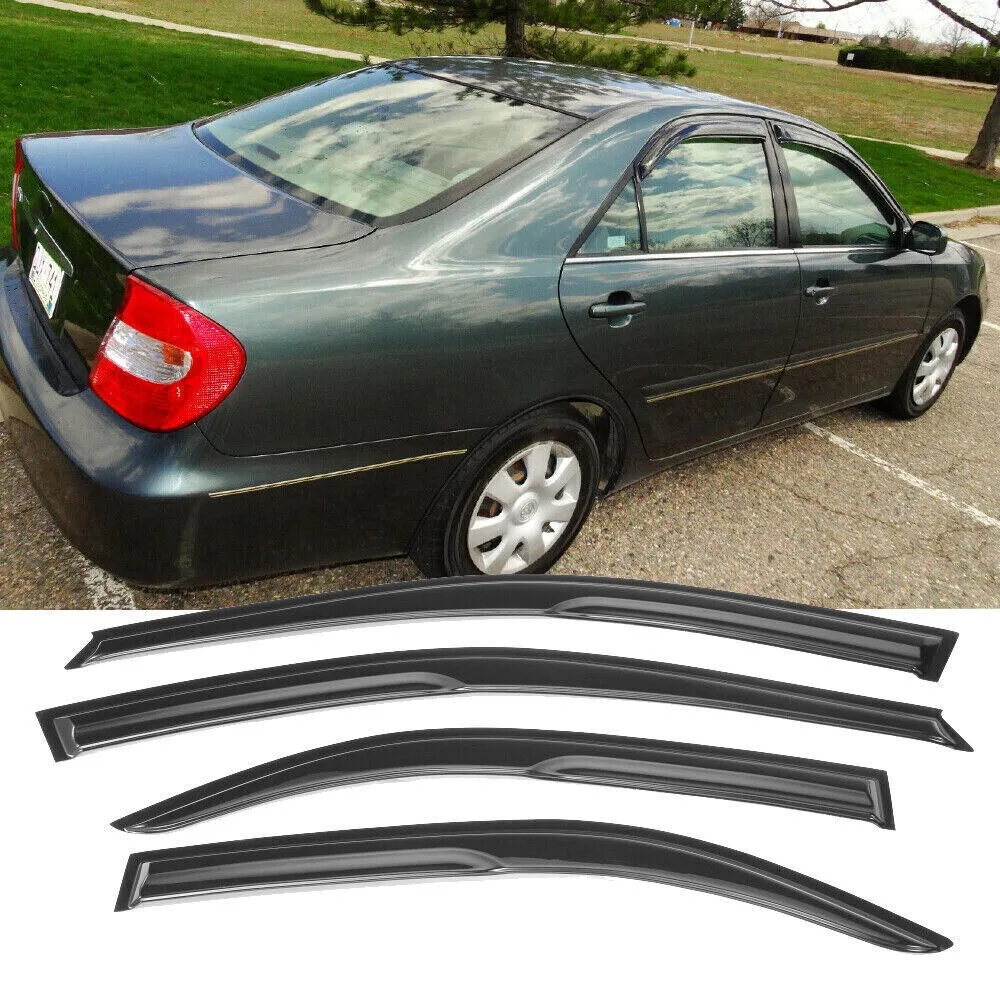 

Дефлекторы окон (ветровики) для Toyota Camry 2002-2006, комплект из 4 шт.