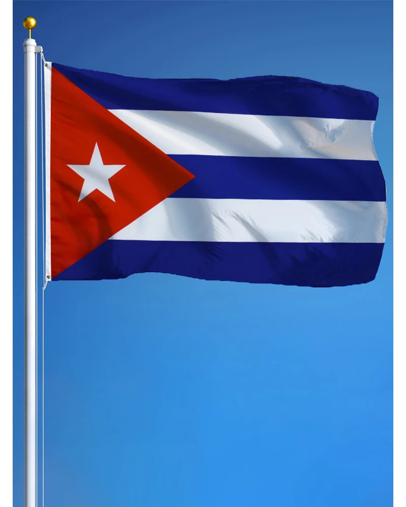 60x90cm 90x150cm cu cub cuba flag 2x3ft/3x5ft The National flag