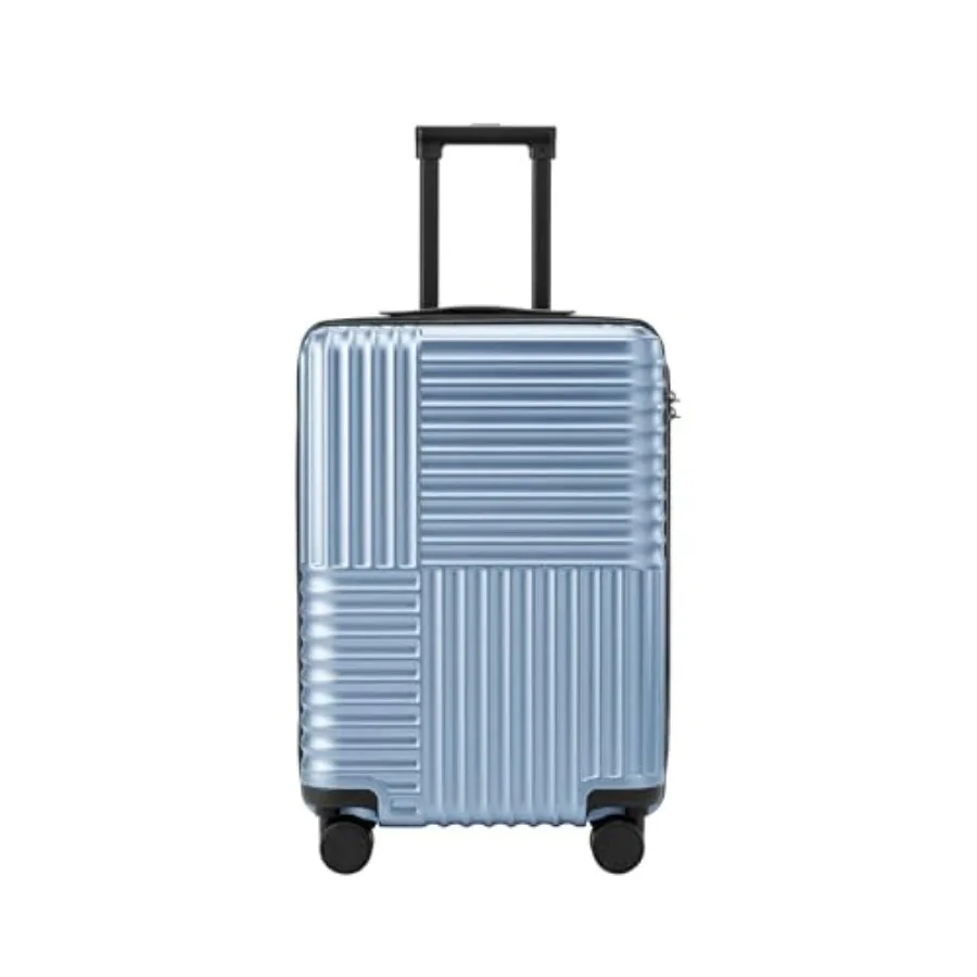 Carry On Luggage 22x14x9 Airline Approved 20 Inch Luggage with Smooth Double Spinner Wheels Hard Shell PC+ABS Suitcase Carry-On