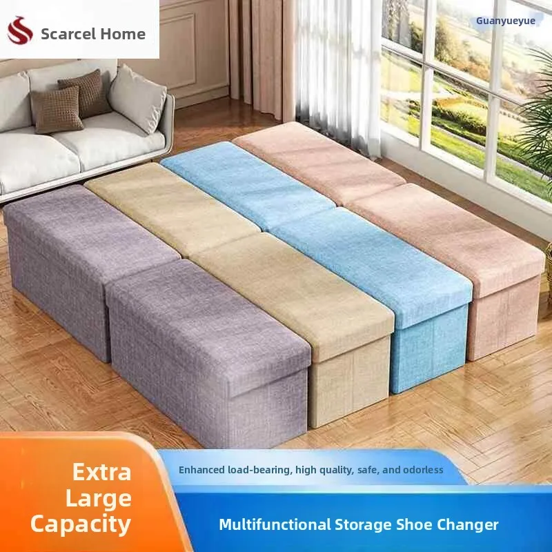 Storage Bench Seatable Wall Stackable Shoe Changing Bench Soft Home Use Nursery Decor Versatile Furniture Organizer