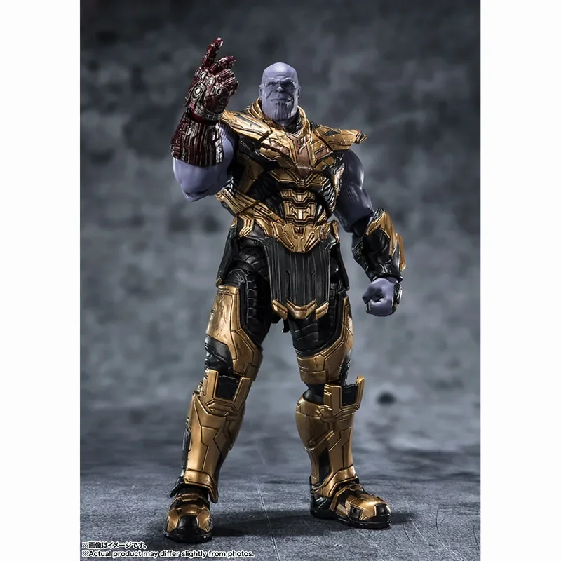 Bandai Thanos SHF Avengers 4 Ultimate Battle Infinity Legend Reborn Edition movable figures model toys ornaments gift collection