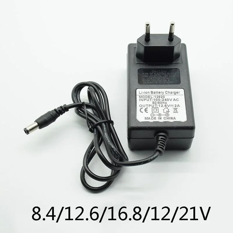 Imagem -02 - Carregador de Bateria Adaptador para Furadeira sem Fio Ferramentas sem Fio Chave Chave de Fenda Recarregável Serra Rebarbadora Pulverizador ue dc 21v