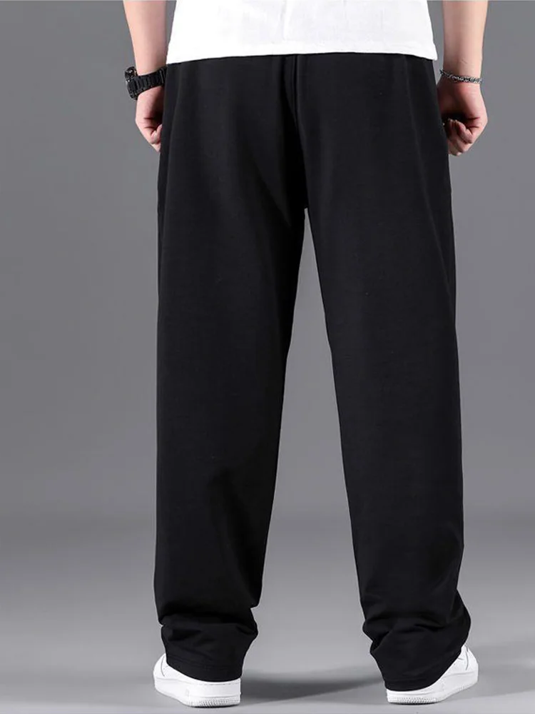 10XL Oversize Casual Pants Man Wide Leg Men's Joggers Sweatpants Men Summer Quick Dry Streetwear Elastic waist Pants Trousers - Image 2