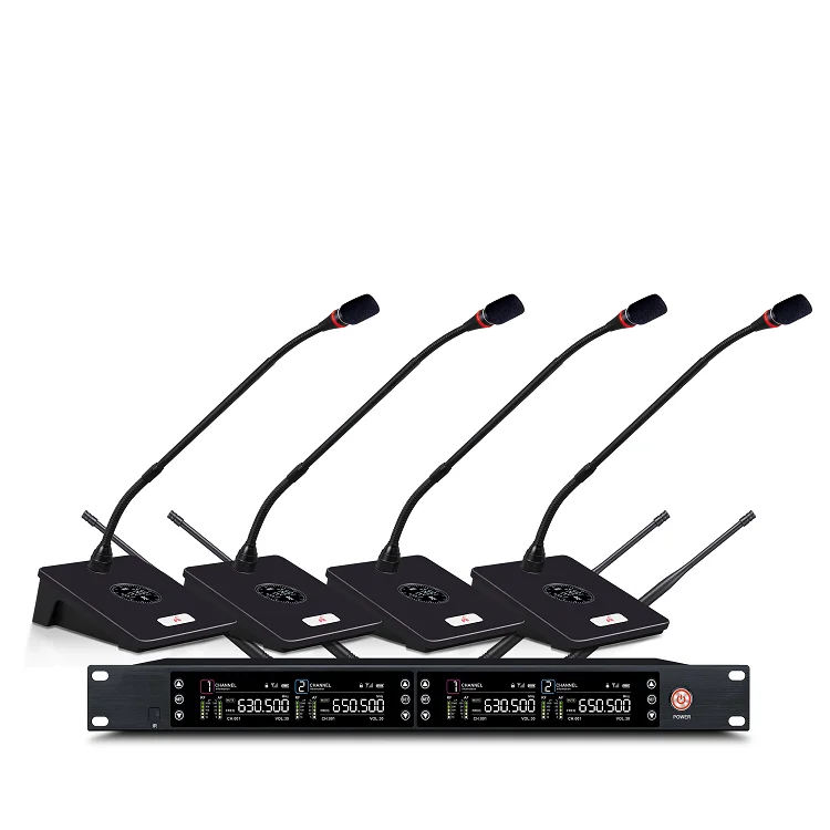 High End 4-channel Desktop Microphone