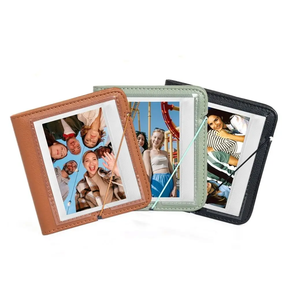 28 Pockets 5 inch-Photo Album Movie Ticket Instant Camera Picture Storage Album Stamp Universal for Fujifilm Instax W300/W400