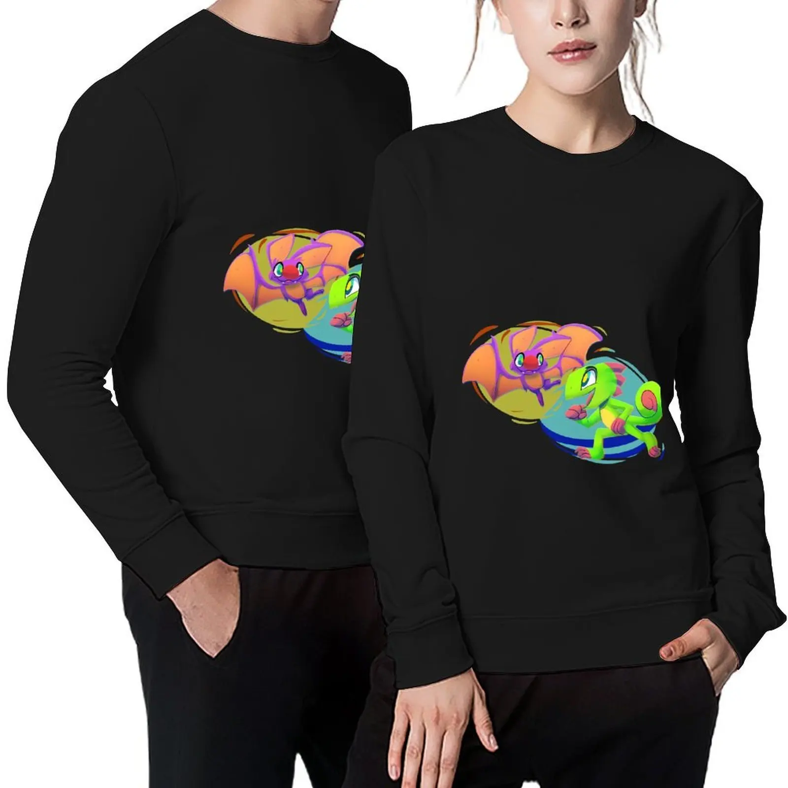 

Yooka Laylee Pullover men clothes korean autumn clothes men's sweat-shirt anime clothing men's sweatshirt