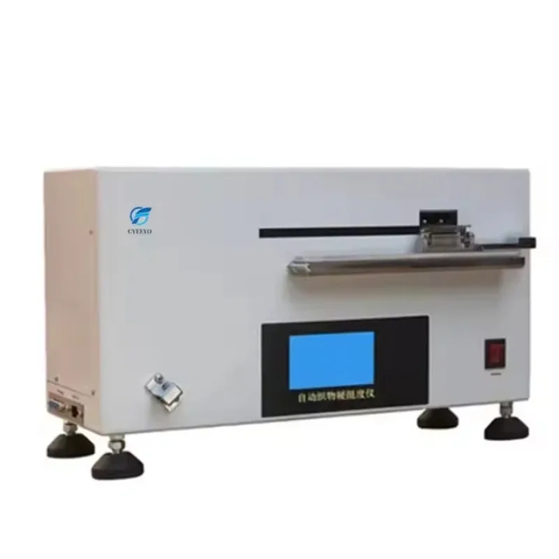 ASTM D1388 IS09073-7 BS En22313 مختبر الانحناء النسيج النسيج تصلب اختبار أداة المعدات الاختبار