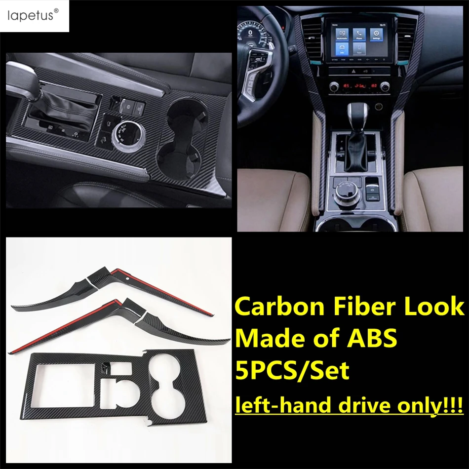 

Central Control Gear Shfift Panel Cover Trim For Mitsubishi Pajero Sport / Montero Sport / Shogun Sport 2017 - 2021 Accessories