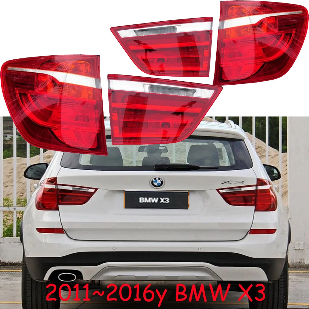 

1pcs car bumper F25 tail light for BMW X3 taillight F25 Reflector 2011~2016y Taillamp for BMW X3 fog lamp