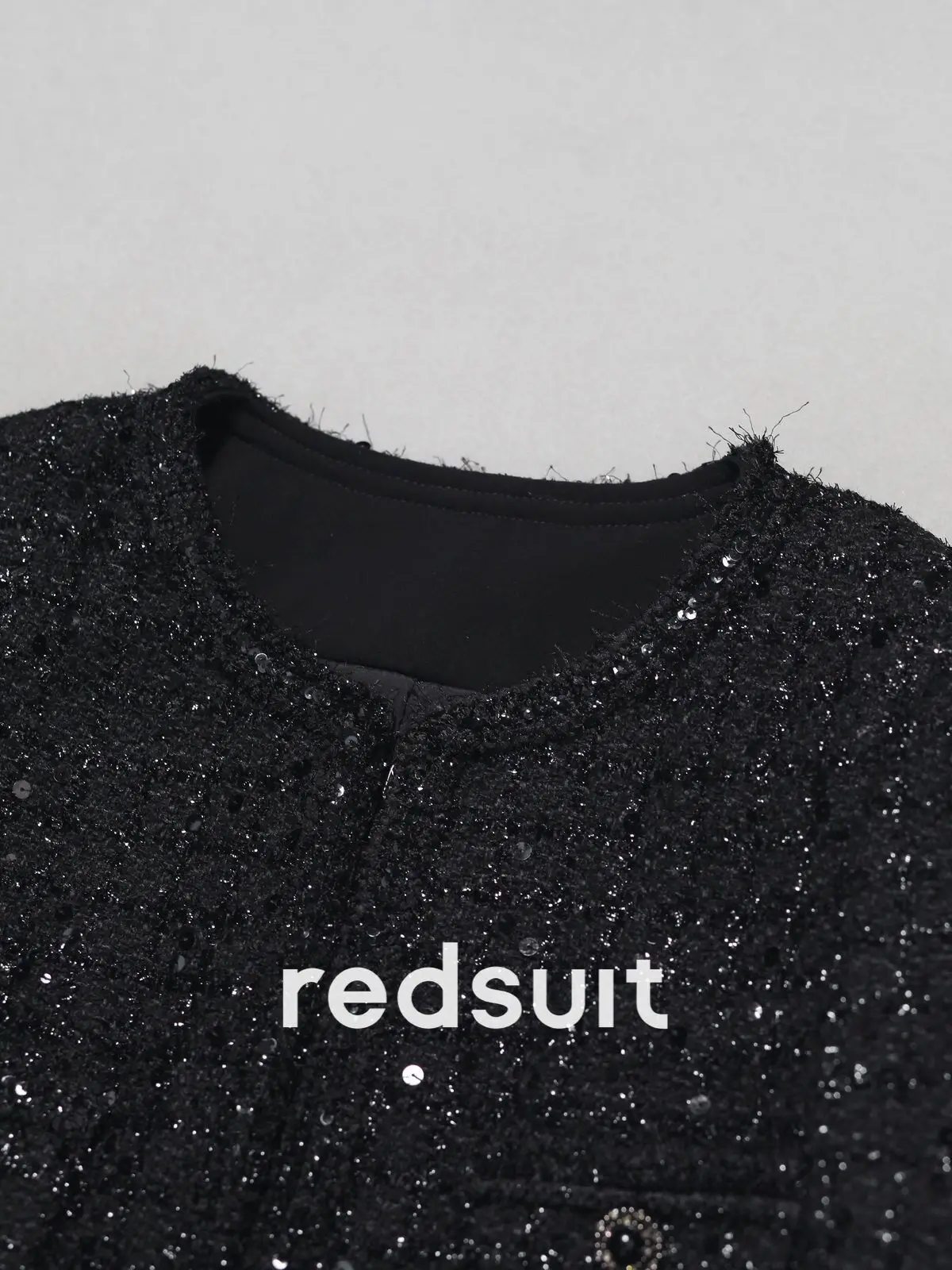 New winter cotton warm  slimming heavy black medium long coarse woolen coat top Custom size