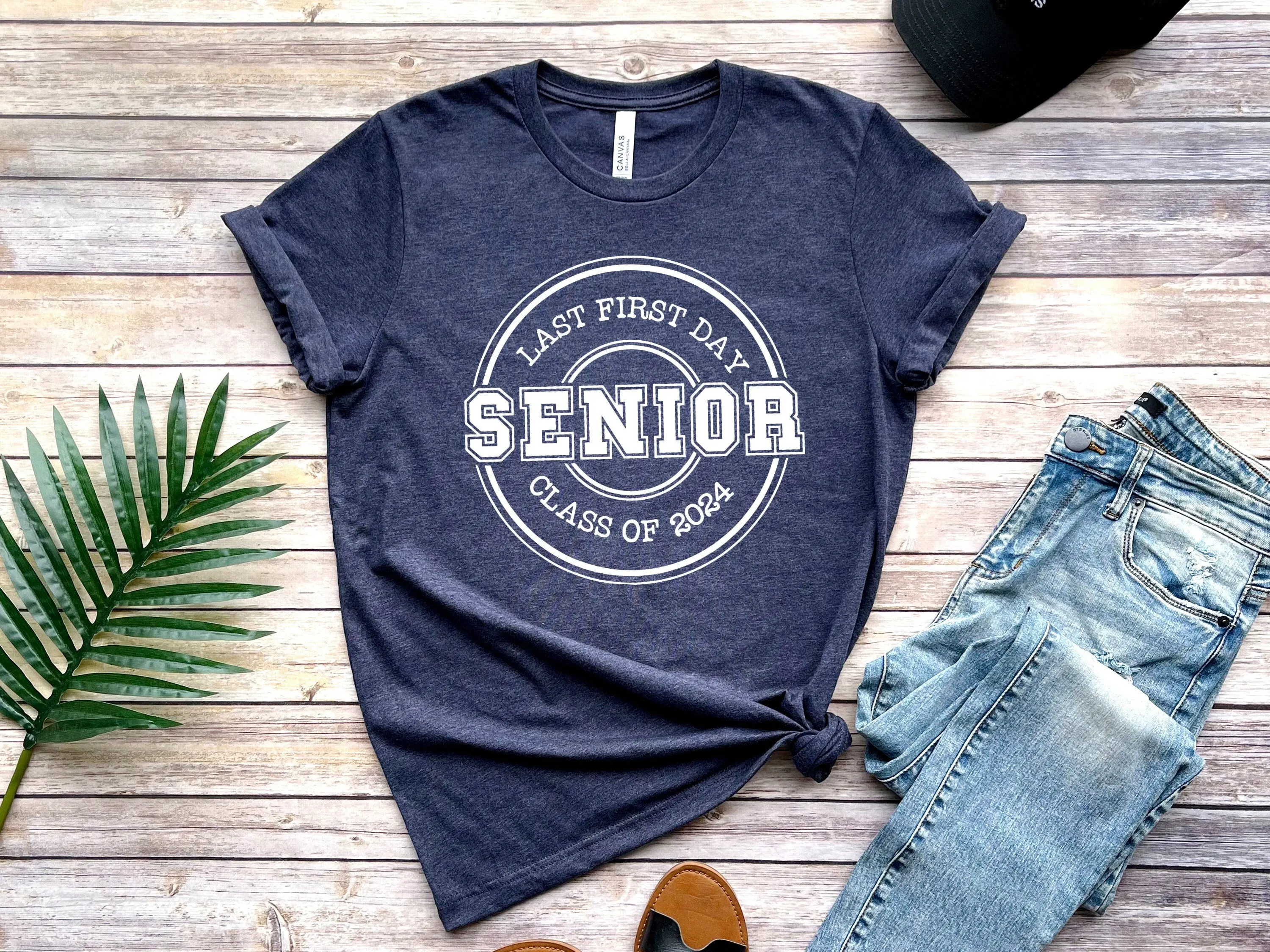 

Last First Day Senior Matching T Shirt Graduation 2024 Back To School High Graduate