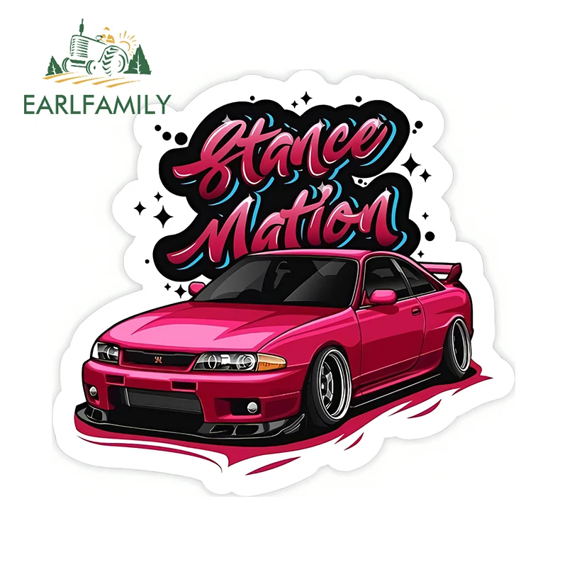 

EARLFAMILY 13 см × 12 см Atistic Skyline Gtr R33 крутые наклейки для автомобиля творческая личность мультяшный дизайн наклейки солнцезащитный крем автомобильные товары
