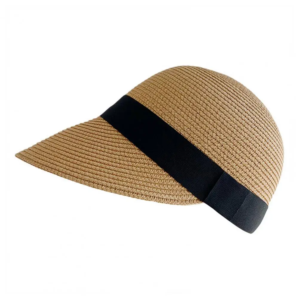 Dome Stylish Multi use UV Visor Hat Wide Brim Sun Hat Abrasion resistant for Vacation