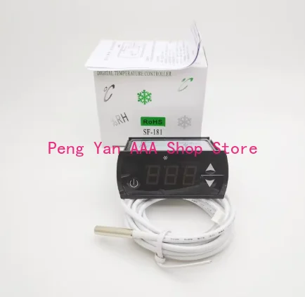 Refrigerador de temperatura constante S-F-181 para armazenamento a frio com termostato eletrônico e controlador de temperatura.