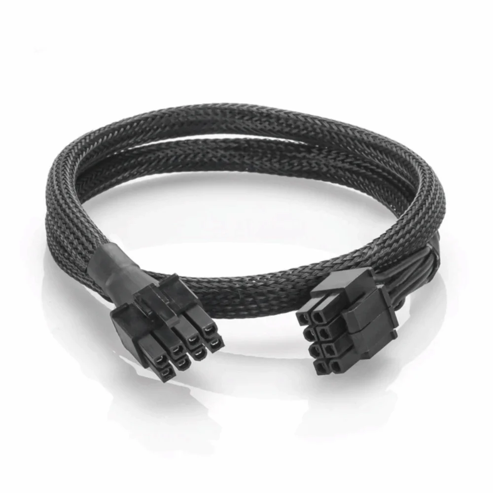 

60/70/80/90cm CPU Power Cable Black 12V DC Power Extension Cable for CORSAIR RMx Series RM1000x RM850x RM750X RM650x