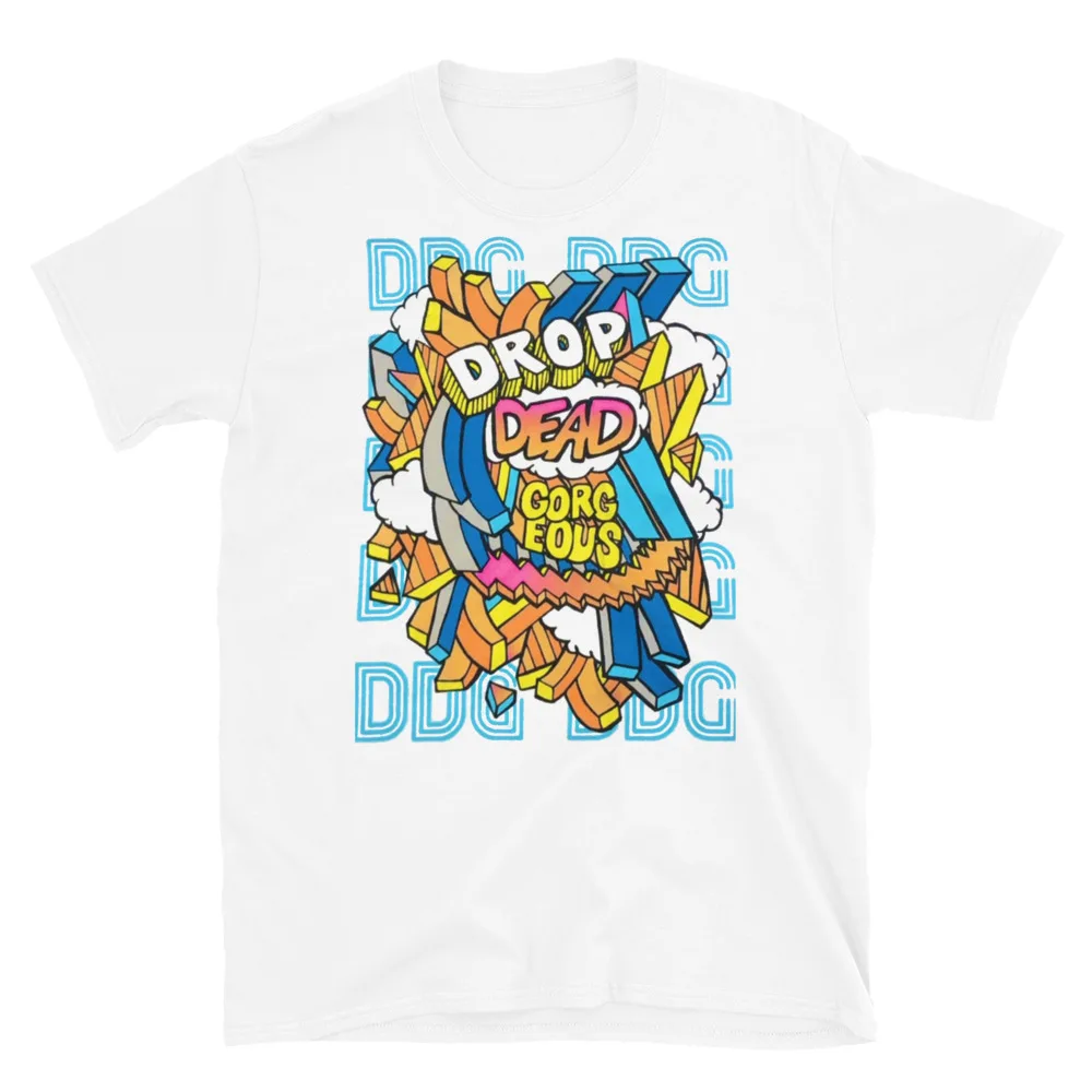 DROP DEAD, GORGEOUS Shapes & Clouds Scene Era Emo Band T-Shirt