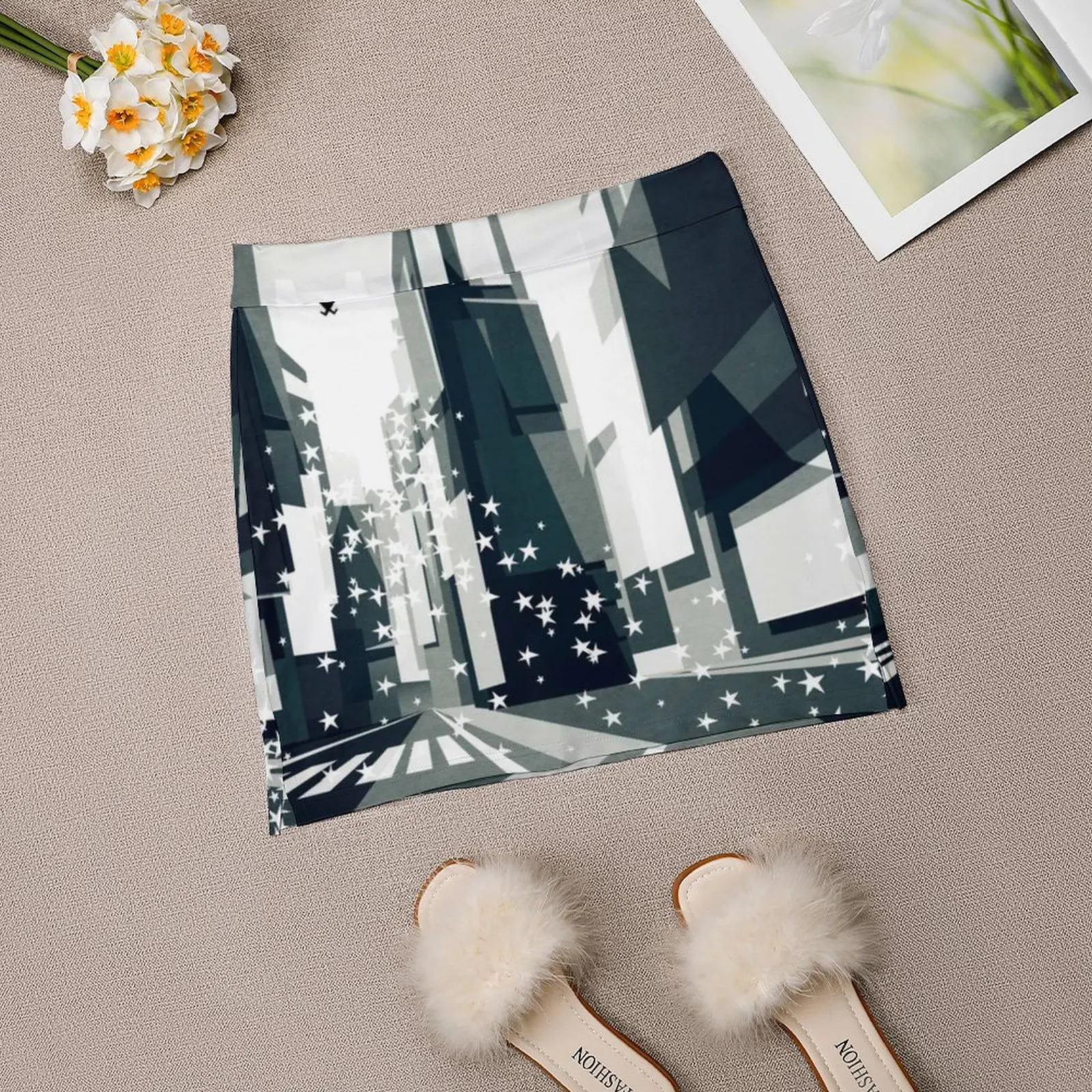 Datang Ke Kota! Rok Wanita Rok Estetika Mode Baru Rok Pendek Kota Newyork