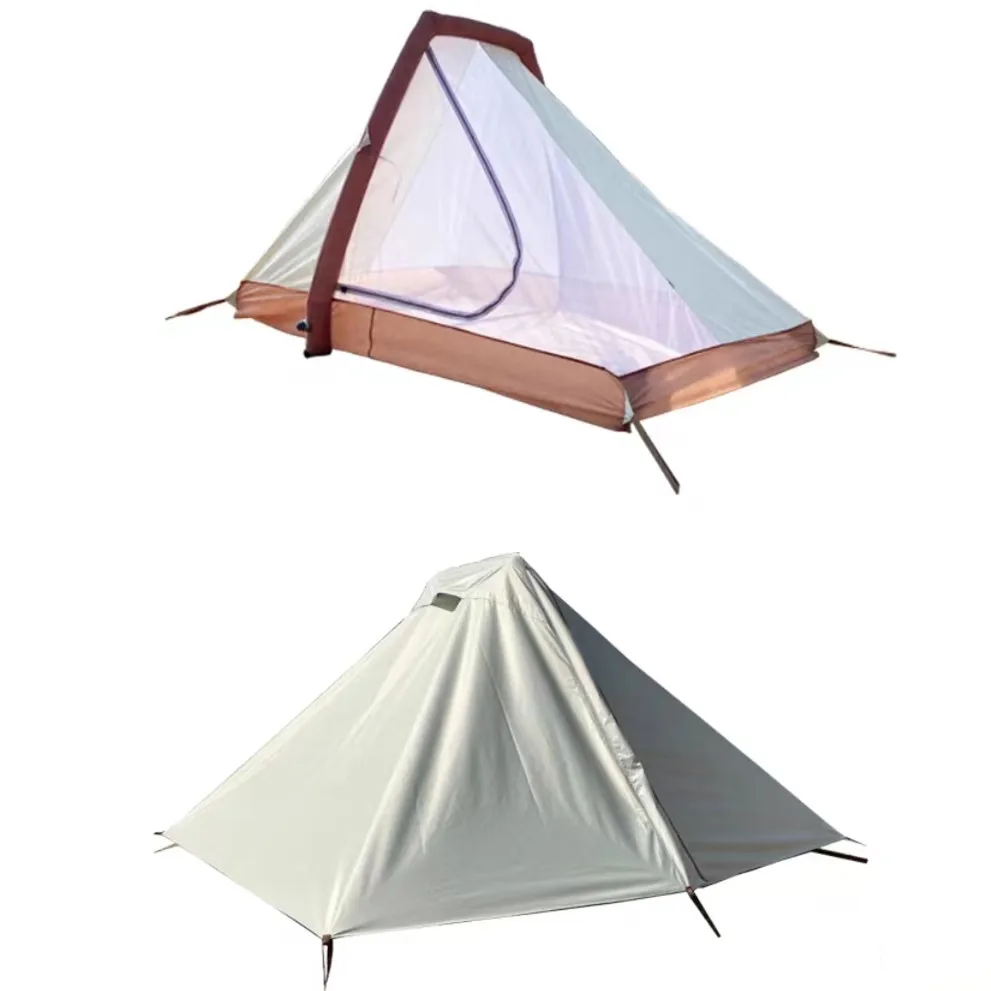 

2 Person Double Layer Outdoor Family Camping Tent