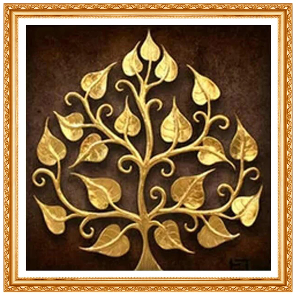 Full drill embroidery tree diamond  picture of rhinestones 5d diy diamond painting cross stitch diamond home decor gift