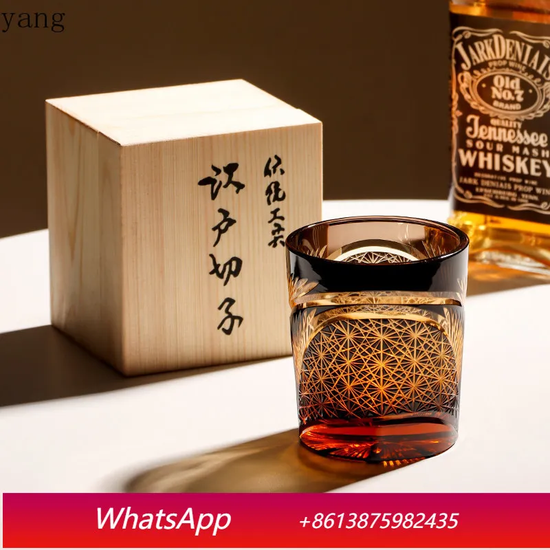 LMM light luxury high-end foreign wine glass classical wine glass high-end daisy