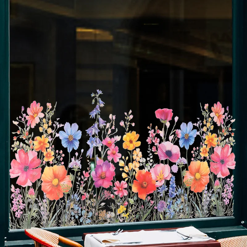 Рисунок 2 - Красочные окрашенные цветы