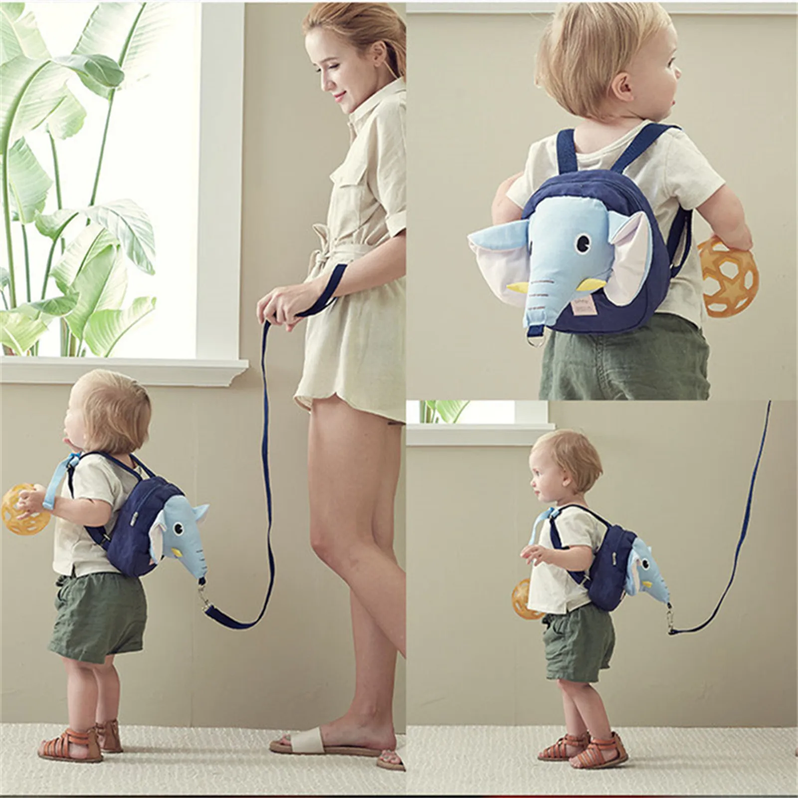 Toddler Kids Harnes Backpack Baby Cute Harnes Belt Strap Children Leash 2024  Mochila Infantil New Bolsas Para Niños  가방