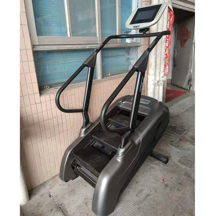 New Gym Product Portable Electric Stair Climber Trolley 400kg Training Stepper Stairmaster for Home
