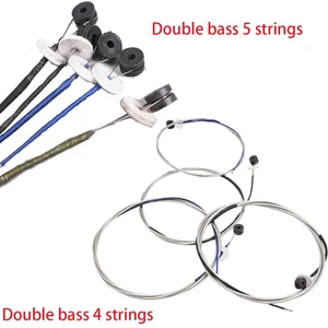 German double bass ropes, upright, 4 or 5 strings, 1 set, 4/4, 3/4, 1/2, 1/4 12 MAIN SALES Basses - №10