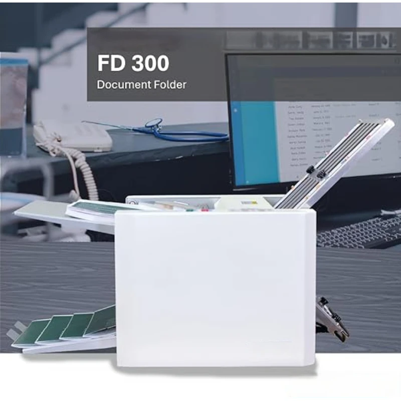 Small Desktop Two-Comb A3 Front-End Folding Machine Paper Product Making Machinery