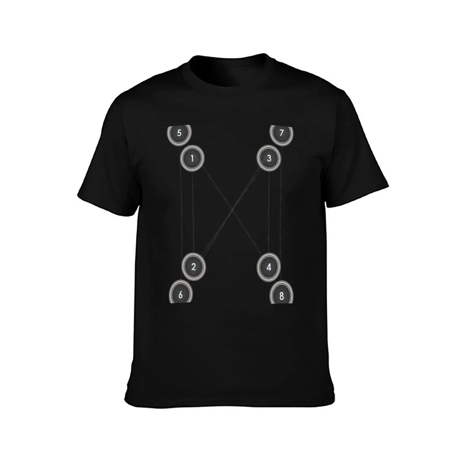 Fieryrage Jumps T-Shirt, Summer Casual Cotton Tee, Oversized Streetwear Tops, Vintage Graphic Print, Loose Fit Short Sleeve