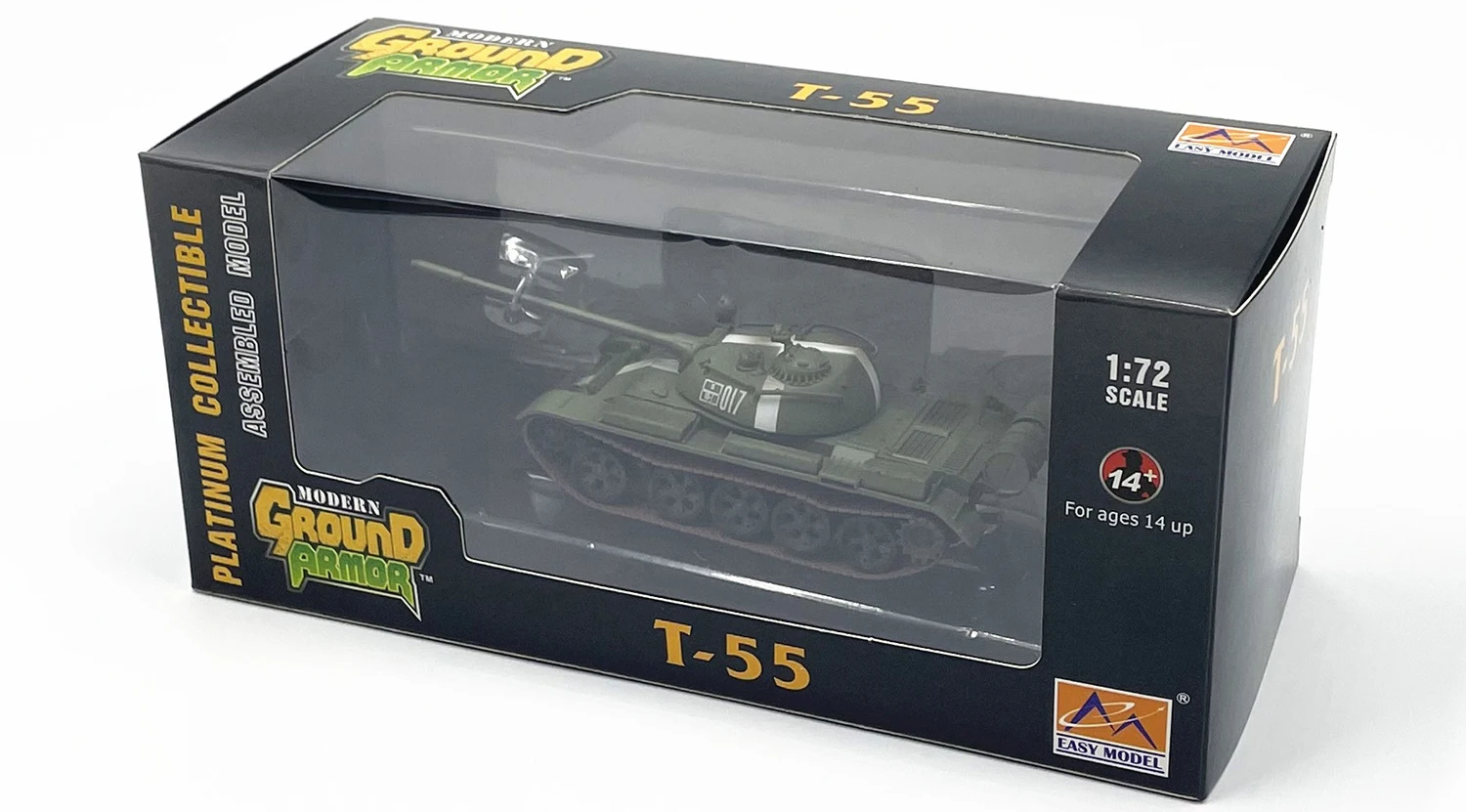 1: 72 Soviet T-55 tank model T55 E35024 Finished product collection model