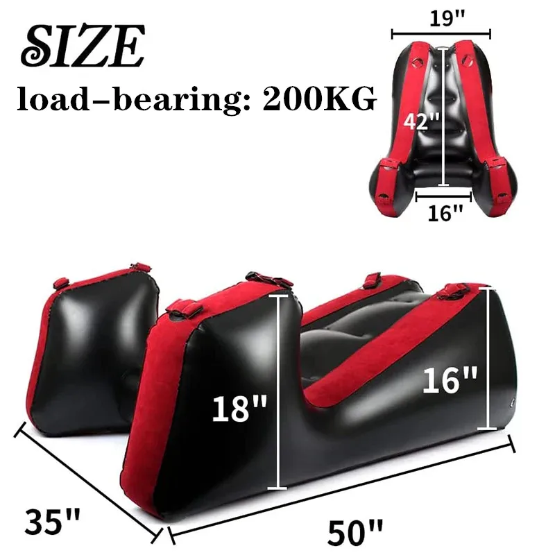 Bearing 200KG Love Seat Sofa Bed For Positions Inflatable Seats Chair For Couple Living Room Furniture Fold Relaxing Sofa Coffee