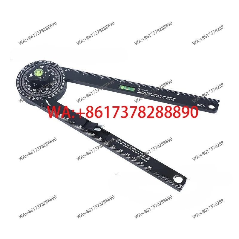 Multifunctional scribing Gauge Woodworking scriber Compass Slope Measurement Angle Meter Horizontal Positioning Tool