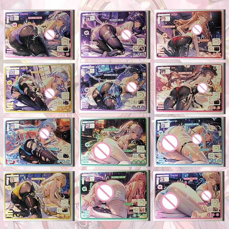 

Goddess Story Mo on the flowers LSP card Furina Ganyu Yelan Raiden Shogun Ningguang boy Коллекция игрушек Подарки на день рождения и Рождество