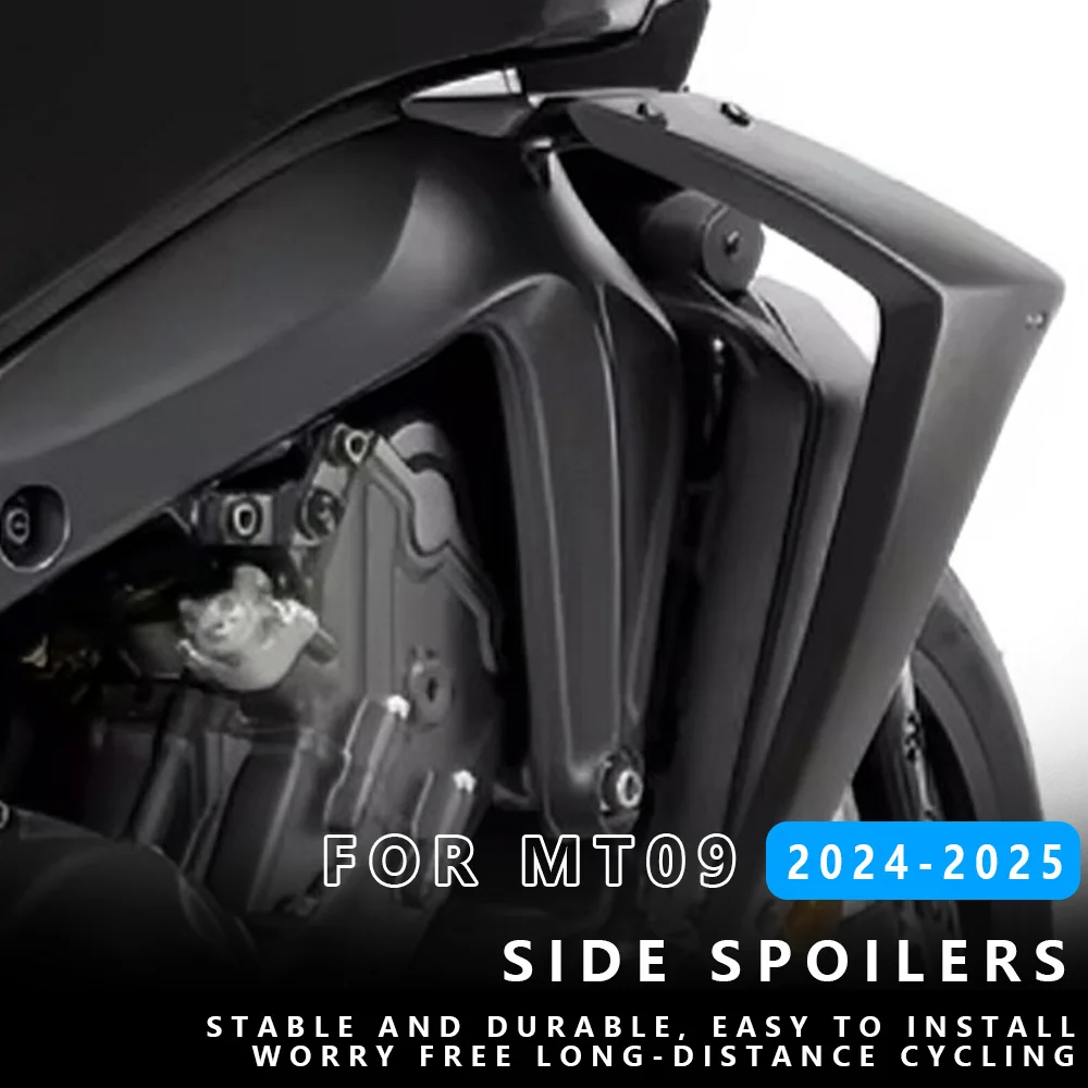 

Мотоцикл для YAMAHA MT 09 Gen 4 MT09 MT-09 SP 2024 2025, боковые спойлеры, аэродинамический дефлектор крыла, спортивная прижимная сила, голая