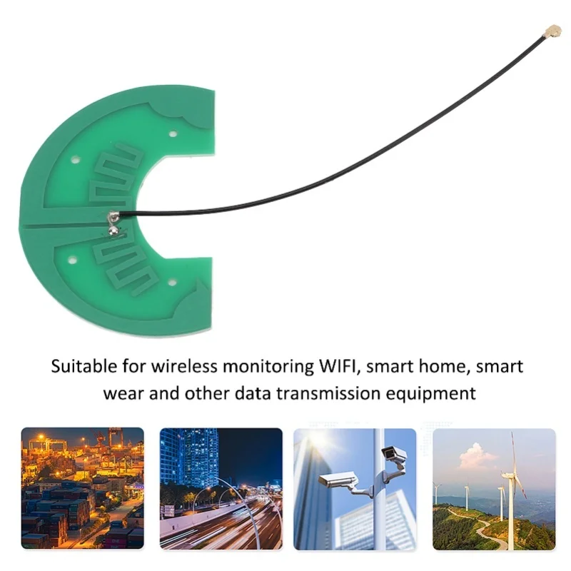 

10 шт. внутренних U-образных антенн 4G 8DBI с усилением сигнала, встроенная антенна на жесткой печатной плате