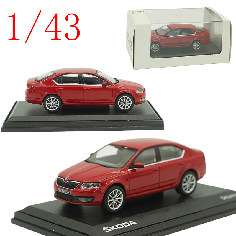 Diecast 1/43 Scale Volkswagen Skoda Octavia SUV Car Model Alloy Skoda Octavia Station Wagon Car Model Static Collection Ornament