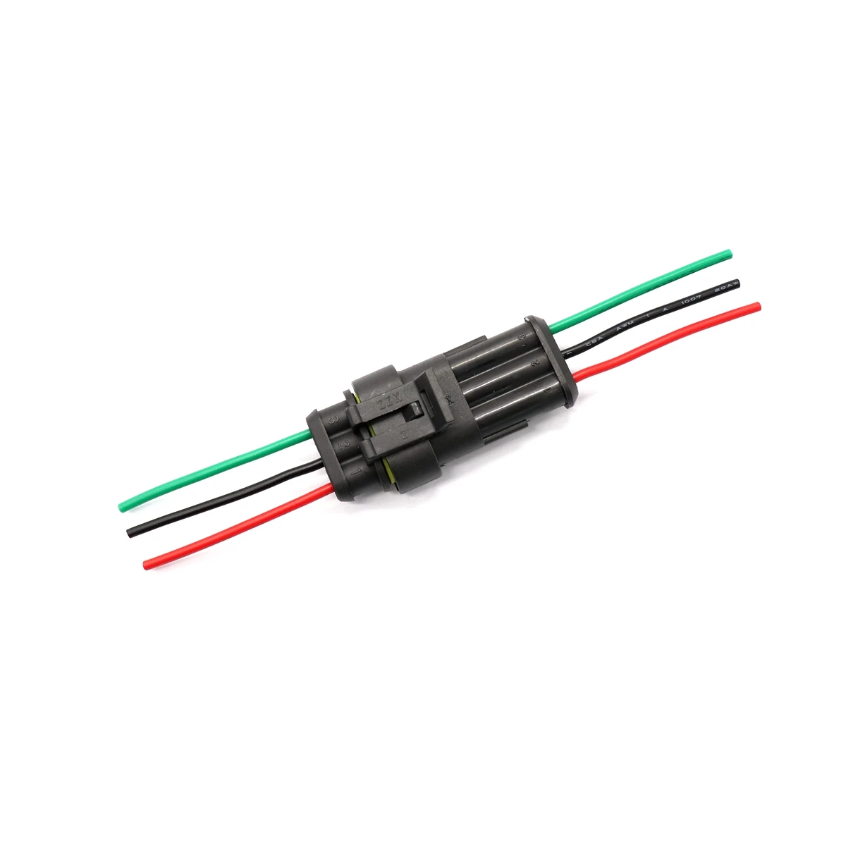 

Plug Cable Connector Waterproof Wire Plug Dustproof for Wire Connector Cars Motorcycles LED Wiring Tools