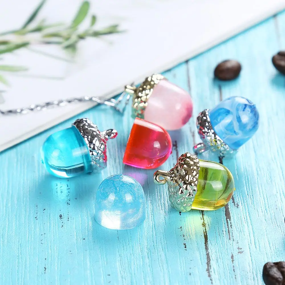 Handgemaakte Houder Ketting Diy Hanger Cap Epoxy Siliconen Mal Ambachten Gereedschap Sieraden Accessoire Sieraden Maken