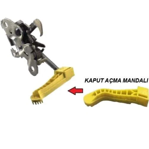 ENGINE HOOD LOCK UNLOCK MANDALI PARTNER HILL-BERLINGO III 2009- 79 381620874