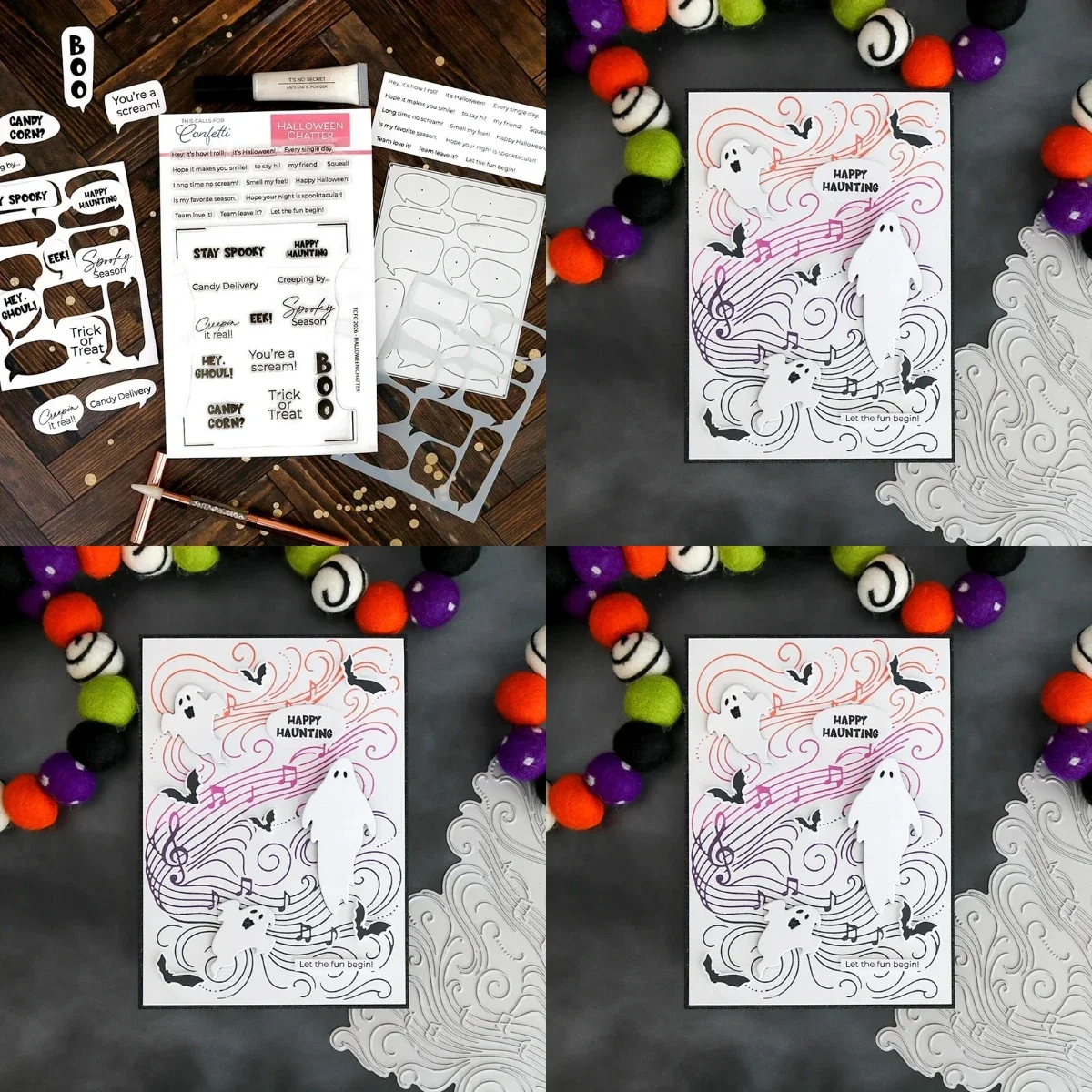 Music and Word 2026 New Metal Cutting Dies and Stamps Scrapbook Diary Decoration Stencil Embossing Template DIY Greeting Card - view 4
