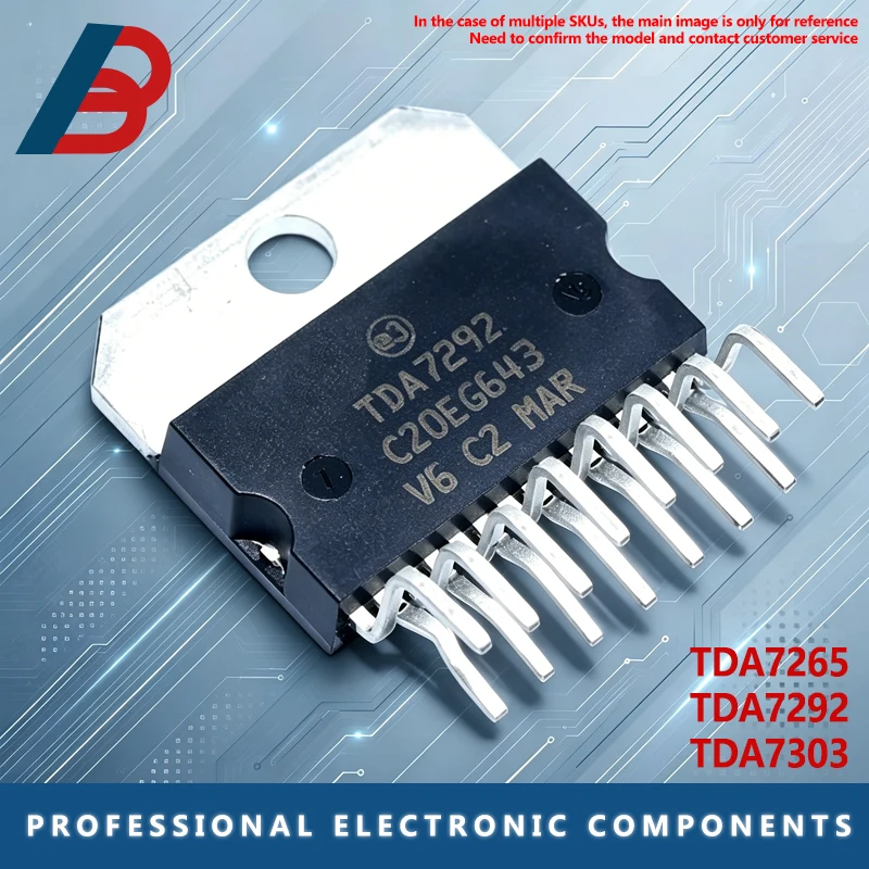 2-10PCS direct insertion ZIP11 TDA7265 TDA7292 SMT SOIC-28 TDA7303 dual channel audio power amplifier IC
