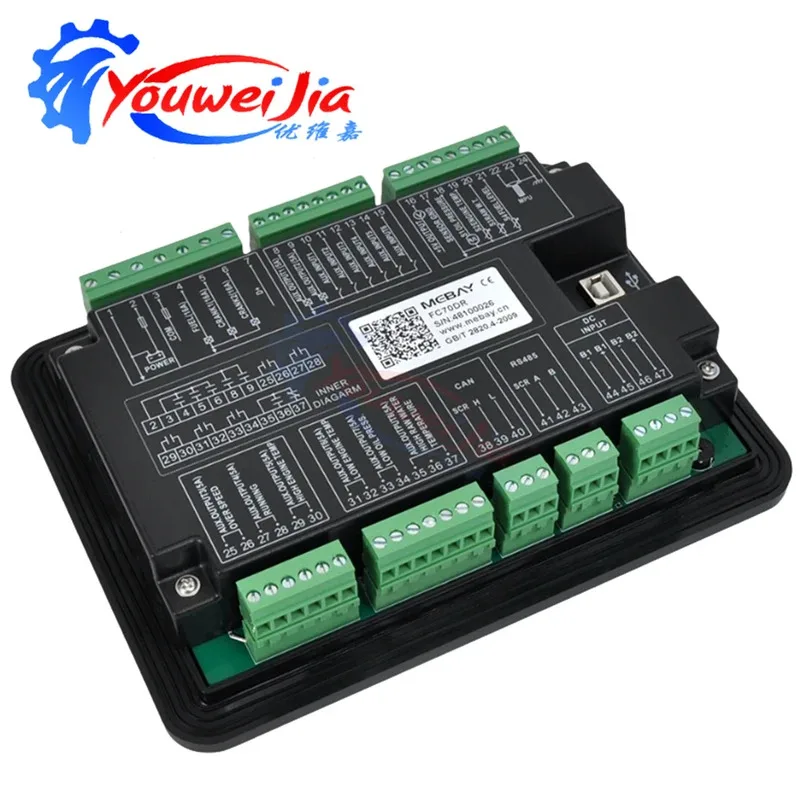 

Контроллер пожарного насоса MEABY Mingbei FC70DR: автоматическое управление, связь RS485, мониторинг и защита с модулем дисплея