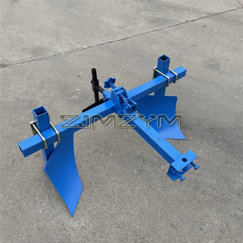 Handheld Tractor Accessories Ridge Plow Fertilizer Plow Ridger Trencher Machine Ditcher Ditching Cultivator Plough Garden Tools