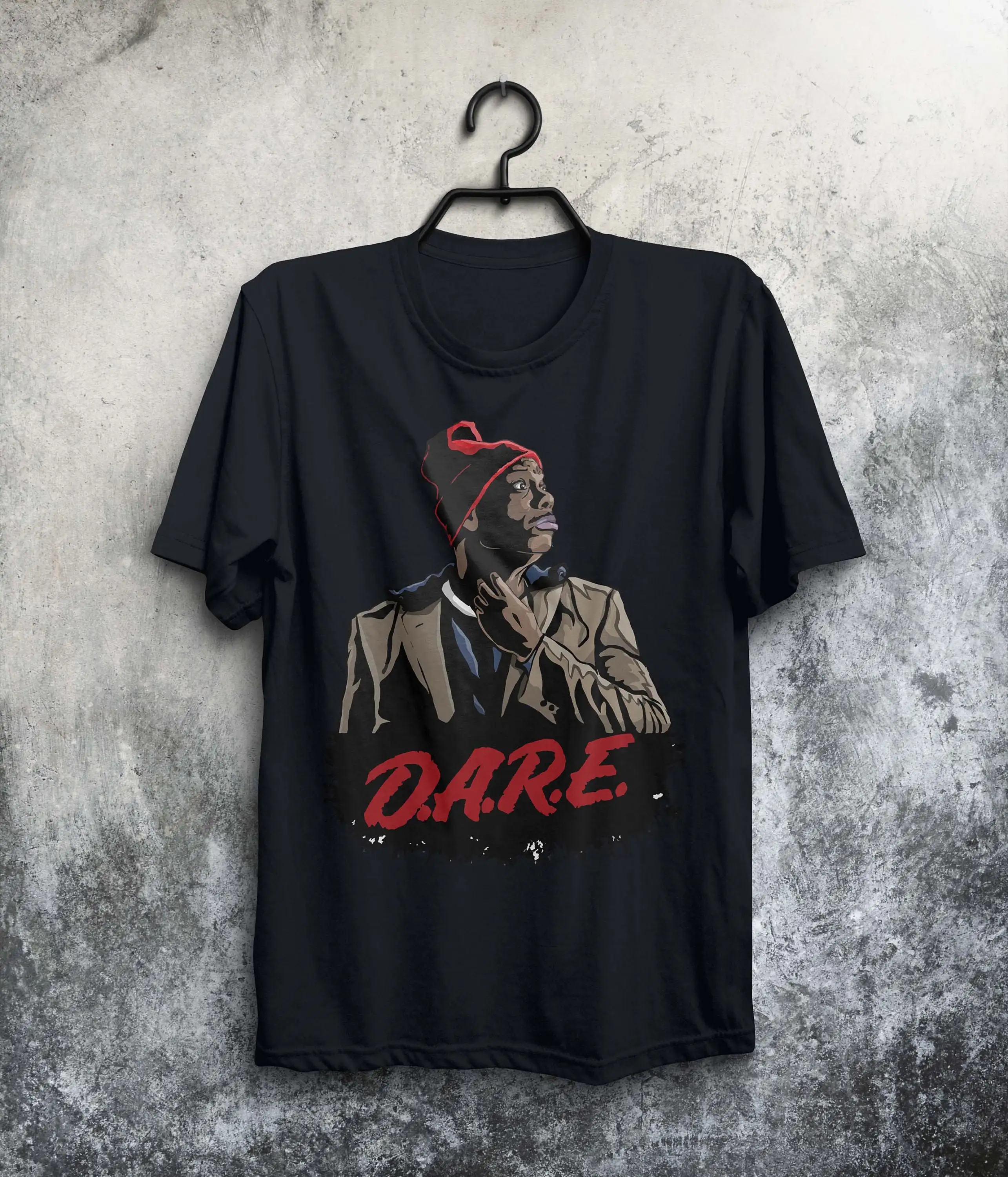 Dave Chappelle Tyrone Biggums D A R E Parody T Shirt Print Art