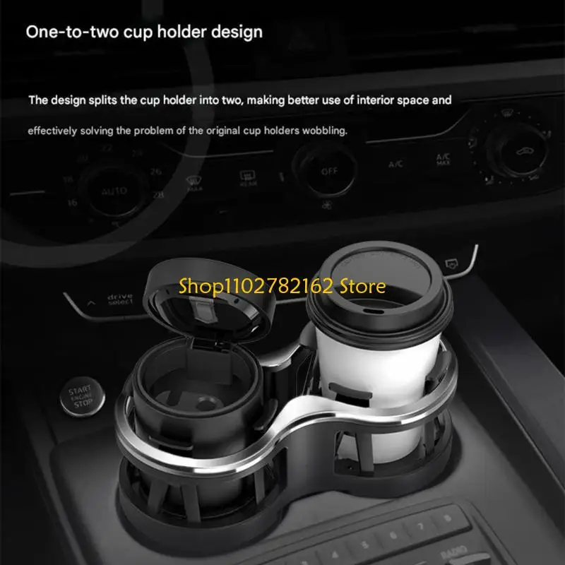 

547B Practical Car Drink Mount Easy to Clean ABS Materials for Various Containers Universal