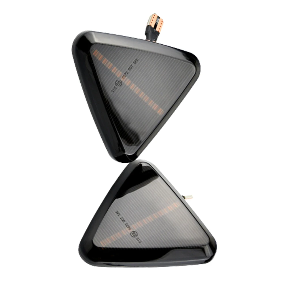 2Pc Luci Laterali Auto Sinistra Destra Per Mitsubishi Colt CZC 2004-2012 Dinamico Indicatore di Direzione Laterale Indicatore di Direzione Accessori Auto