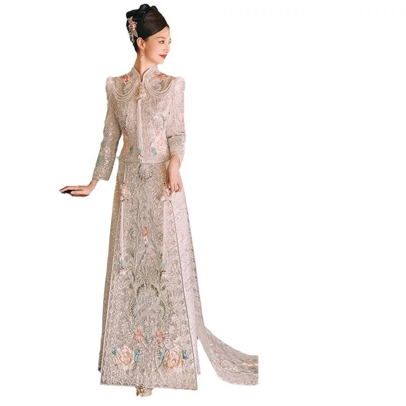 Gaun pesta kecil bergaya Cina dari Heavy Industry